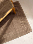 Σετ πετσέτες και χαλάκι μπάνιου homelovers organic 40X66+68X137+50X70 / Brown